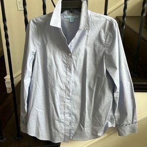 Draper James Blue Button Up Shirt